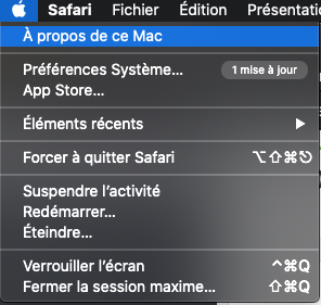 comment connaitre les caractéristiques de son mac